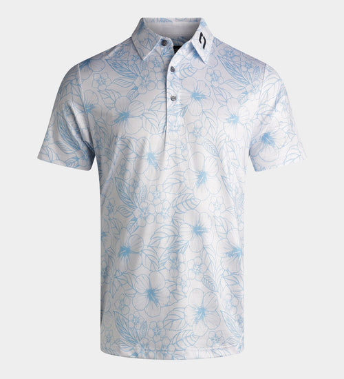 HIBISCUS POLO - WHITE