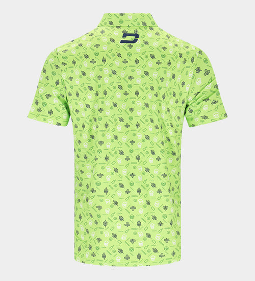 HOPS N BARLEY POLO - LIME