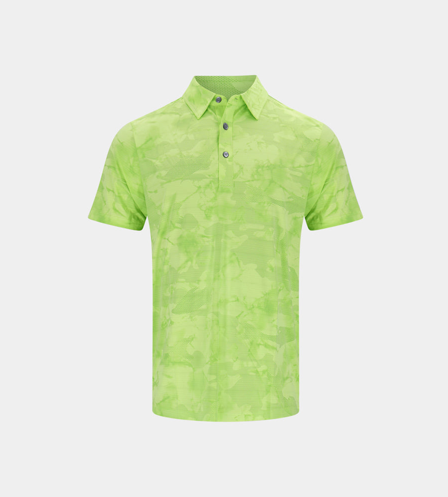 KIDS HORIZON POLO - LIME