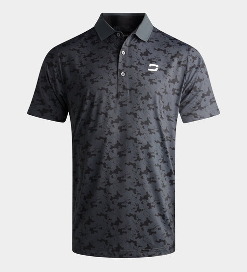 INKED POLO - BLACK