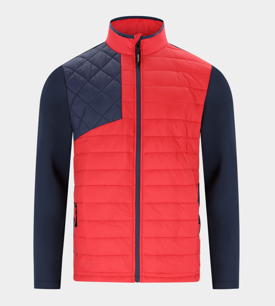 INSULA JACKET - NAVY / RED