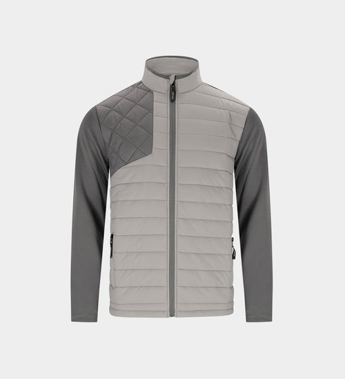 KIDS CADDY CLOUD JACKET - CHARCOAL/GREY