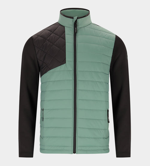 CADDY CLOUD JACKET - BLACK / SAGE