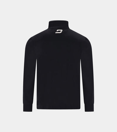 KIDS ULTRA BLEND 1/4 ZIP BLACK - DRUIDS