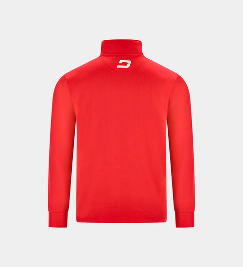 KIDS ULTRA BLEND 1/4 ZIP - RED