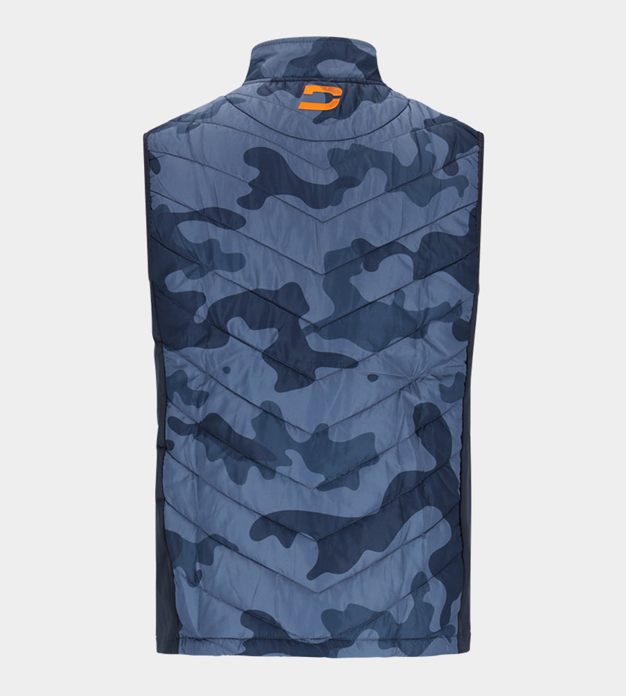 KYTE CAMO GILET - NAVY