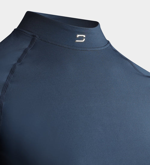 LADIES CREW BASELAYER - NAVY