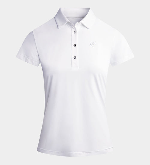 LADIES ELITE POLO - WHITE