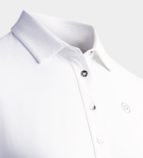 LADIES ELITE POLO - WHITE
