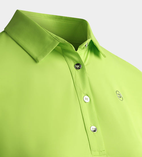 LADIES ELITE POLO - LIME