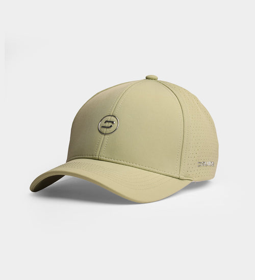 LADIES GOLF CAP - MINT / BEIGE