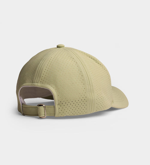 LADIES GOLF CAP - MINT / BEIGE