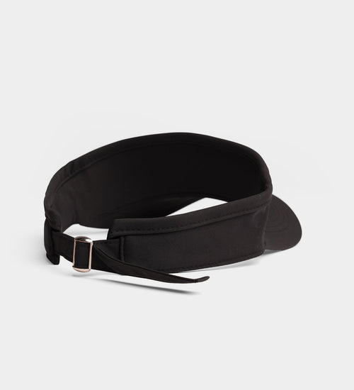 LADIES GOLF VISOR - BLACK
