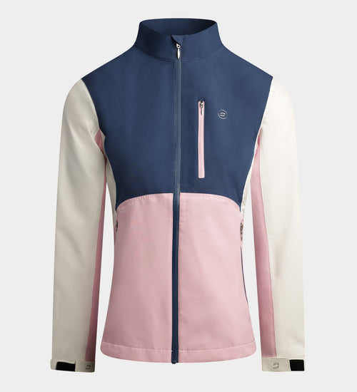 LADIES STORME RAIN JACKET - NAVY