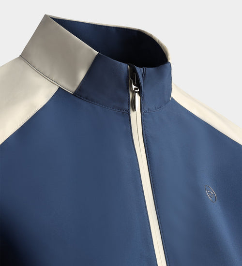 LADIES THERMA RAIN JACKET - NAVY