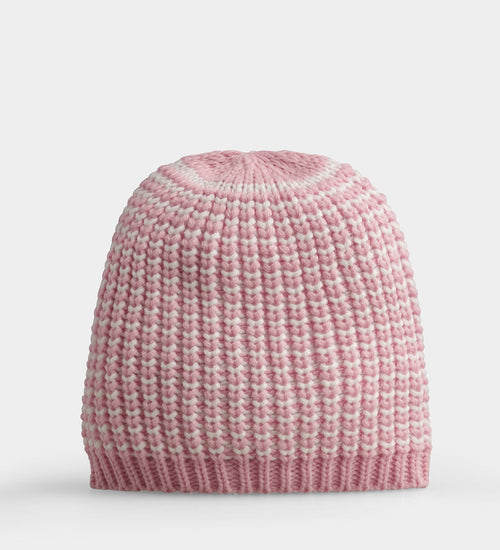 LADIES TOKEN BEANIE - PINK