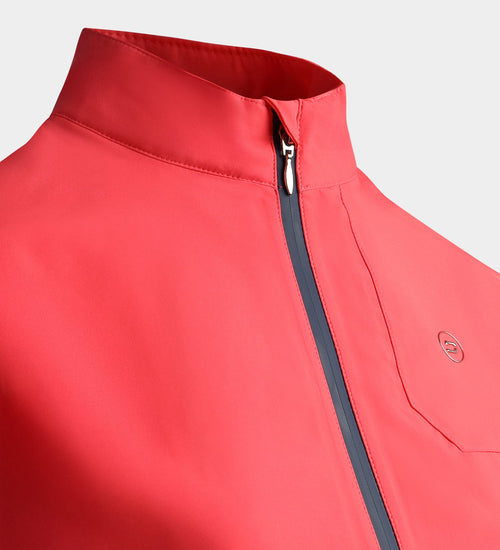 LADIES VENUS RAIN JACKET - CORAL