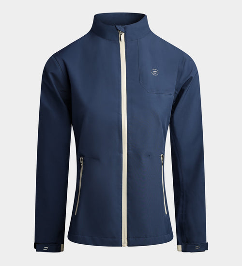 LADIES VENUS RAIN JACKET - NAVY