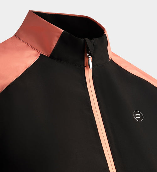 LADIES THERMA RAIN JACKET - BLACK