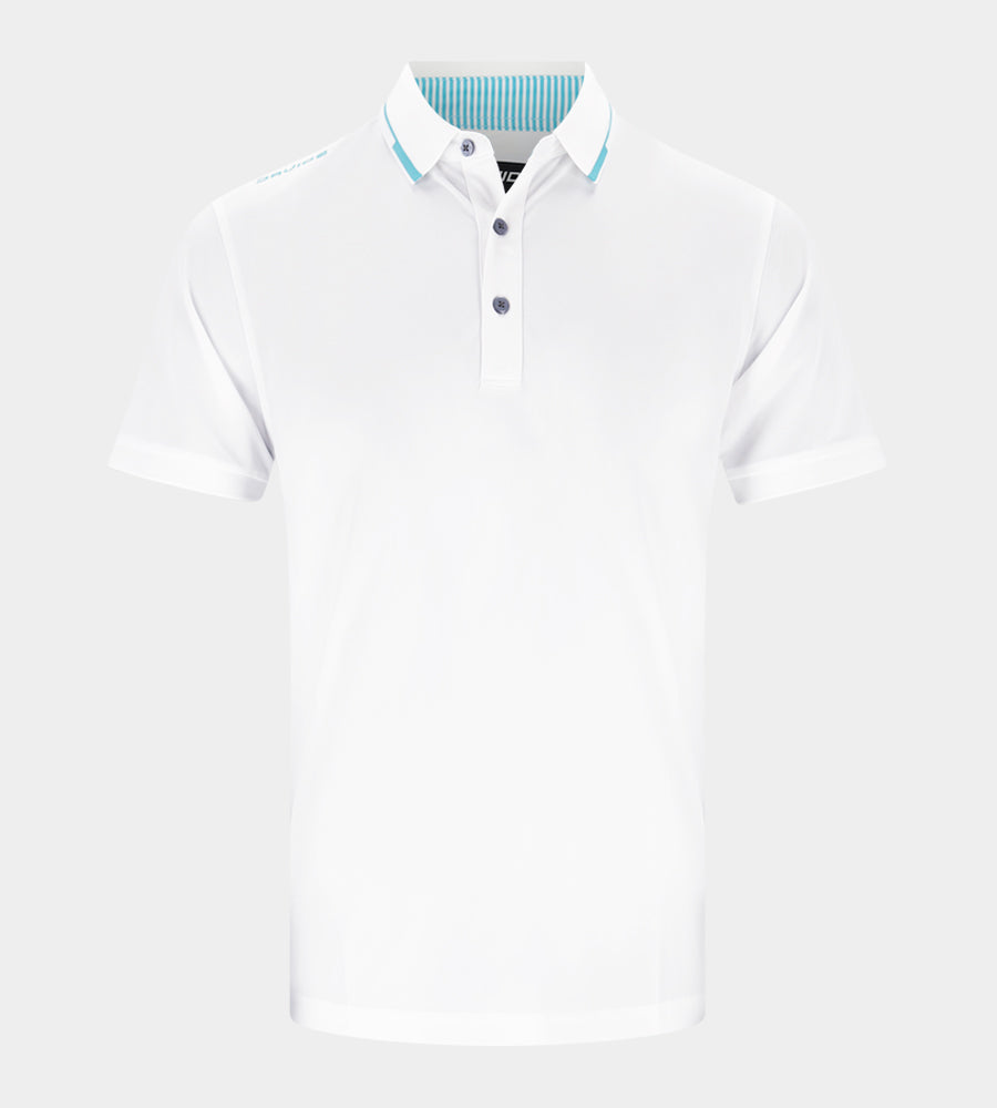 LEADER POLO - WHITE