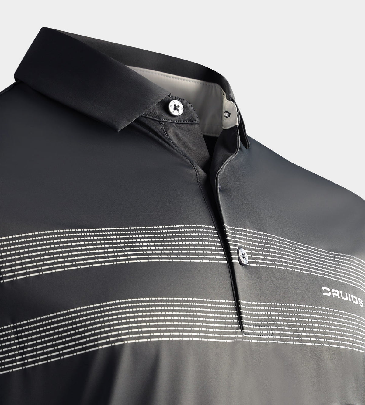 LINEAR POLO - CHARCOAL