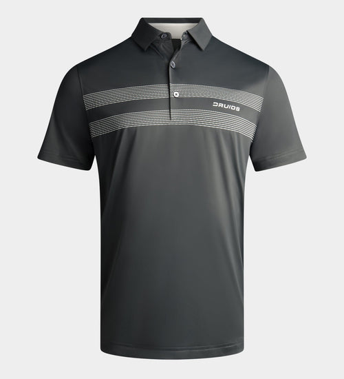 LINEAR POLO - CHARCOAL