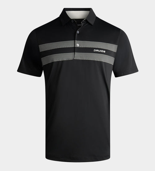 LINEAR POLO - BLACK