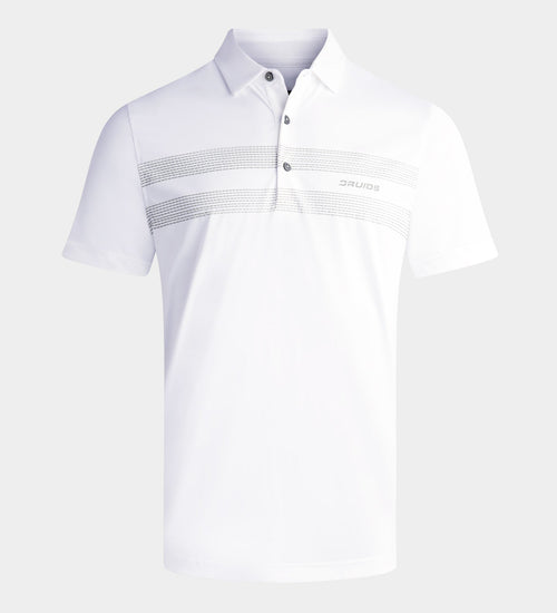 LINEAR POLO - WHITE