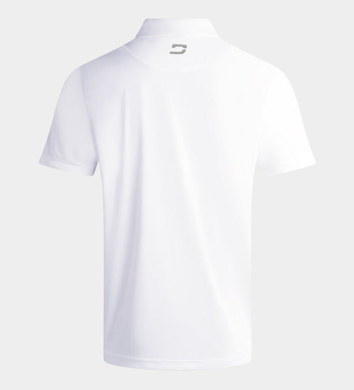 LINEAR POLO - WHITE