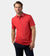 MENS PERFORMANCE GOLF POLO - RED - DRUIDS