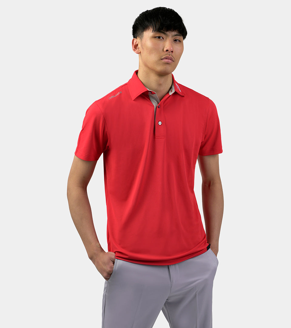 MENS TOUR GOLF - SOFT RED - DRUIDS