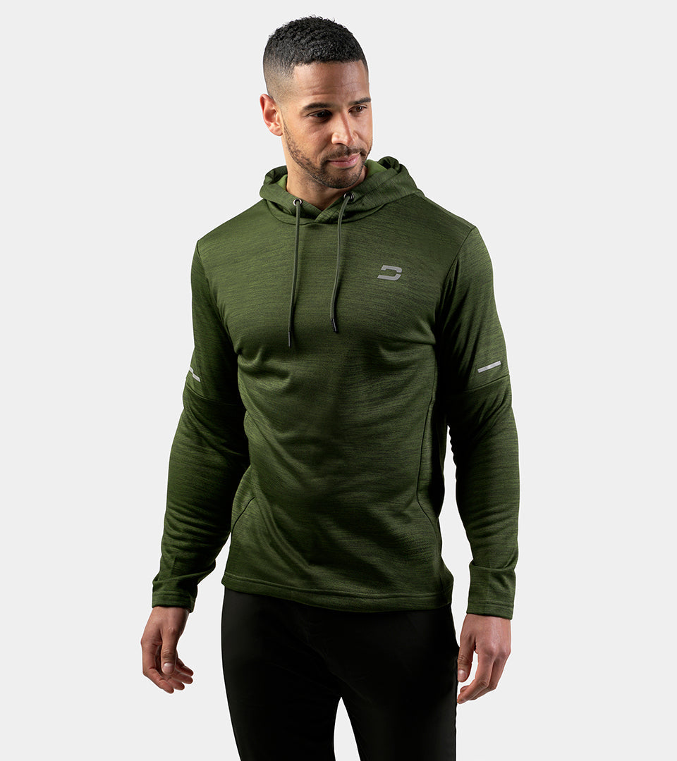 MENS ULTRA FIT HOODIE - KHAKI FLEK - DRUIDS