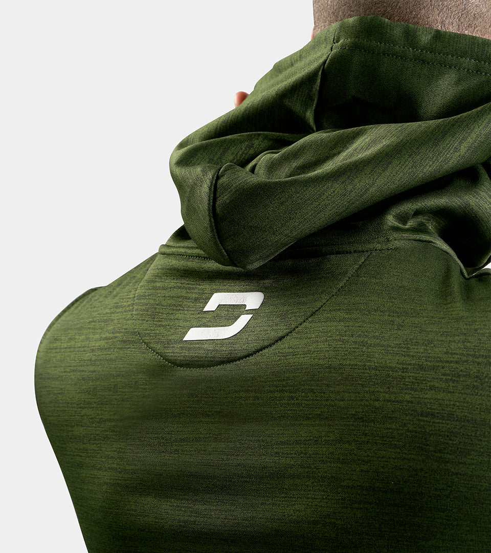 MENS ULTRA FIT HOODIE - KHAKI FLEK - DRUIDS