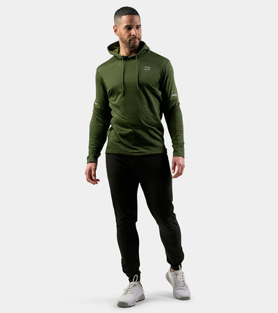 MENS ULTRA FIT HOODIE - KHAKI FLEK - DRUIDS