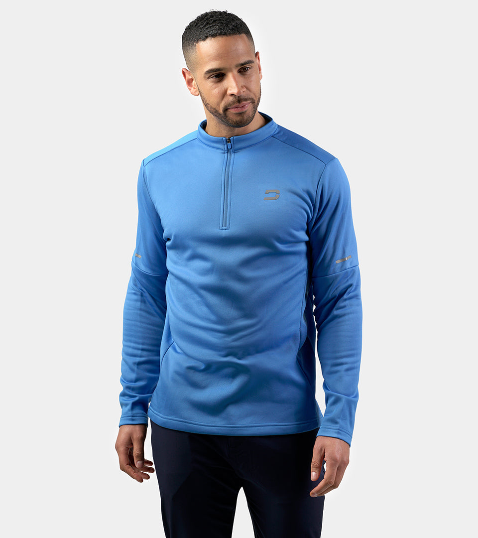 MENS ULTRA FIT MIDLAYER - BLUE - DRUIDS