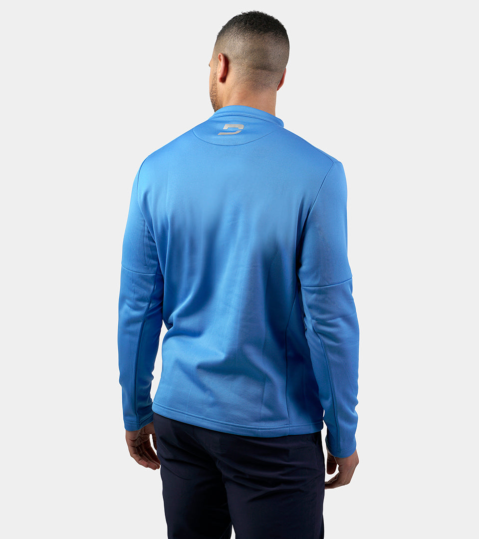 MENS ULTRA FIT MIDLAYER - BLUE - DRUIDS