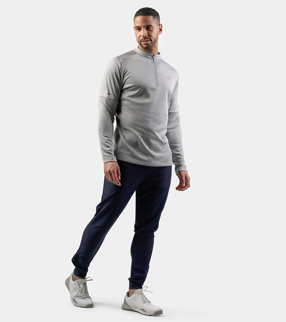 MENS ULTRA FIT MIDLAYER - GREY - DRUIDS