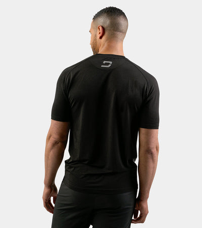 MEN'S HYBRID SPORTS T-SHIRT - GREY - DRUIDS