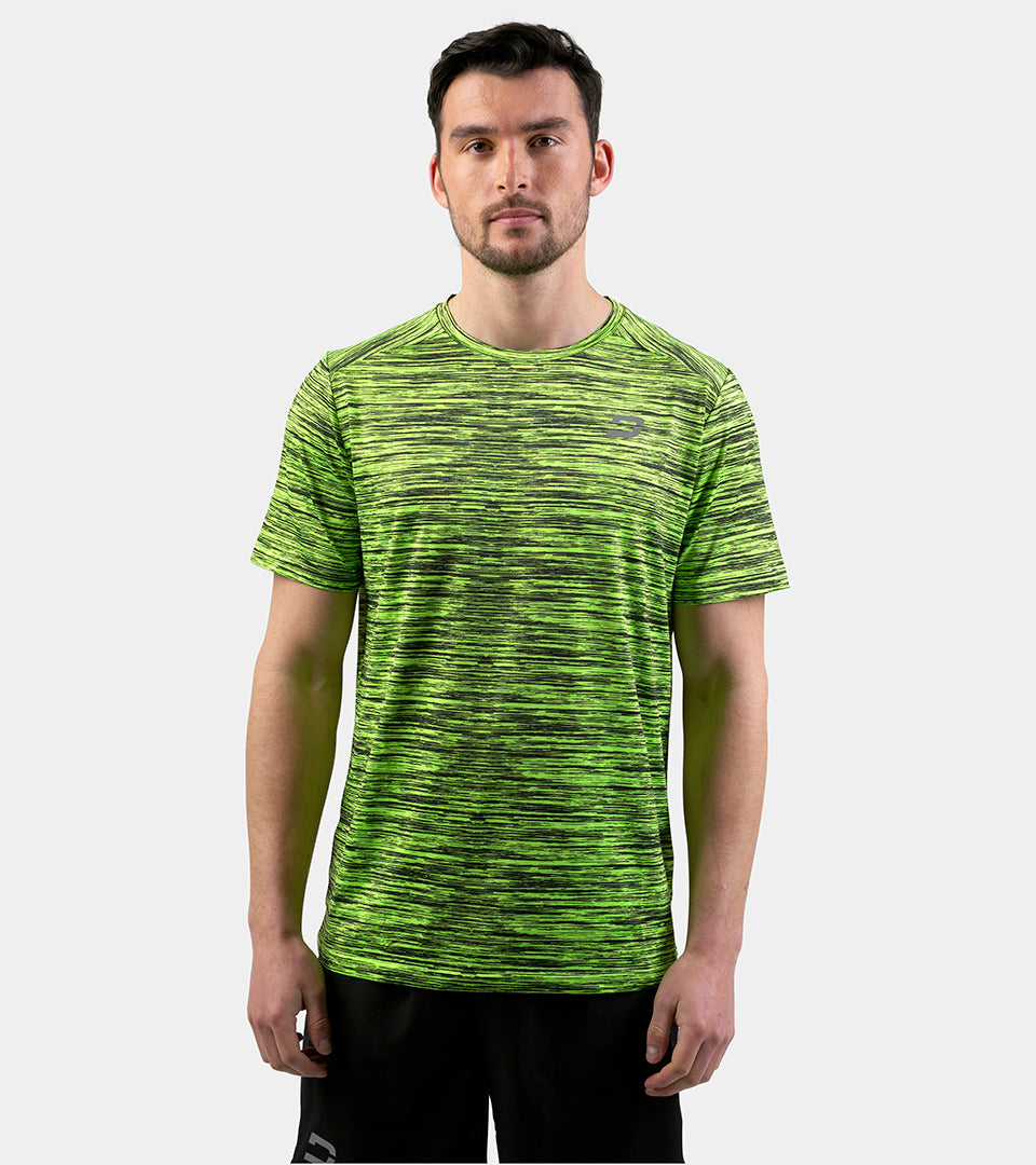 MEN'S TECH LITE T-SHIRT - LIME - DRUIDS