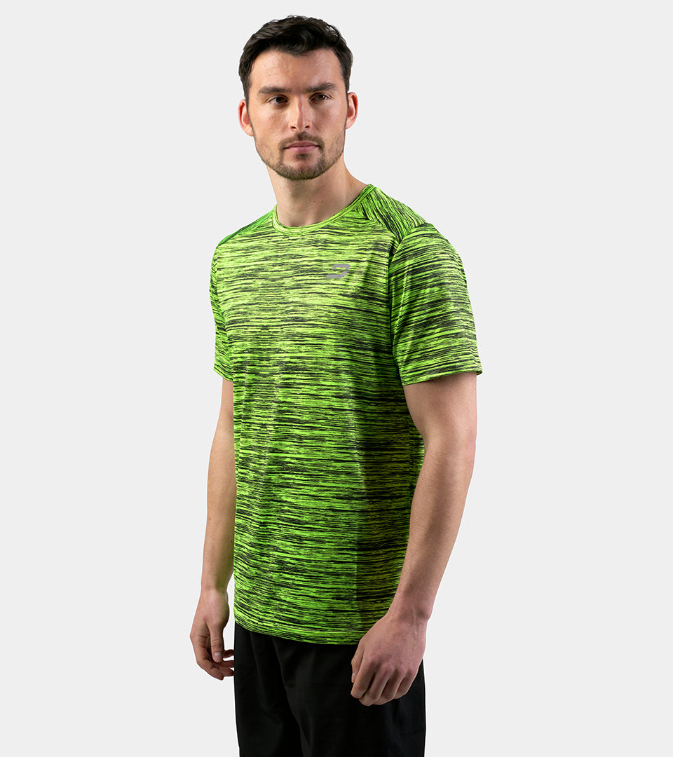 MEN'S TECH LITE T-SHIRT - LIME - DRUIDS