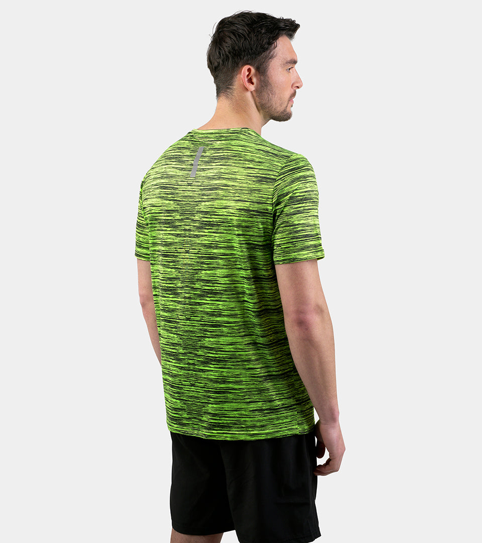 MEN'S TECH LITE T-SHIRT - LIME - DRUIDS