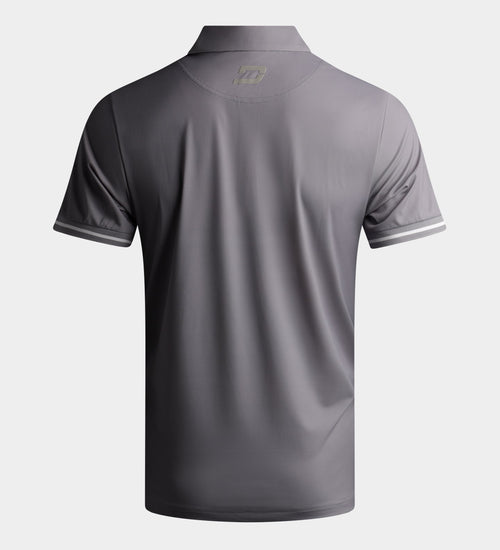 MODERN ABSTRACT POLO - GREY