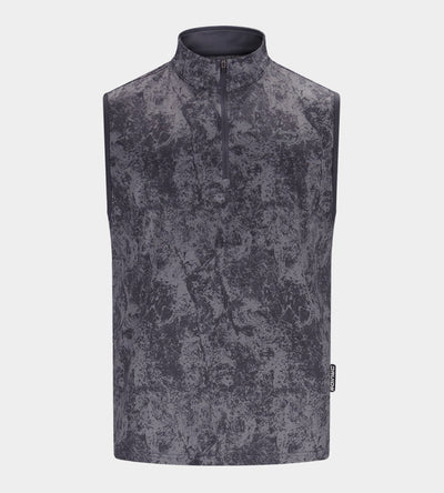 MARBLE SLEEVELESS - CHARCOAL