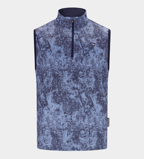 MARBLE SLEEVELESS - BLUE