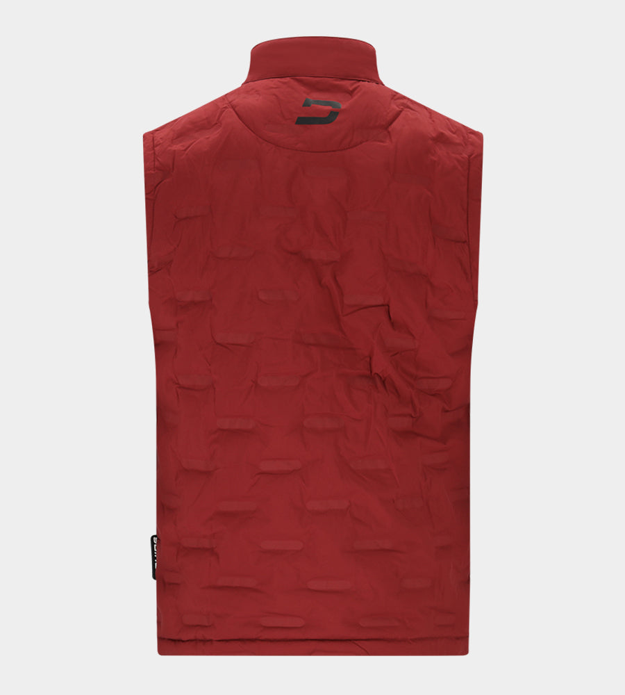 MEMBERS GILET - BURGUNDY