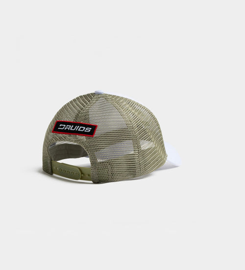 KIDS PLAYERS D CAP - WHITE/SAGE