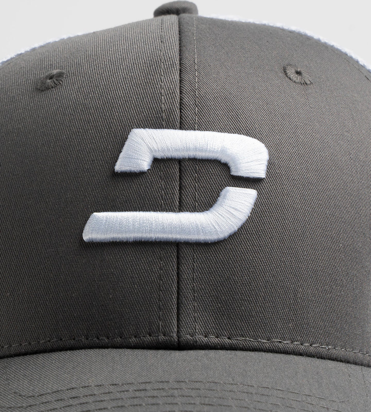 PLAYERS D CAP - GREY / WHITE