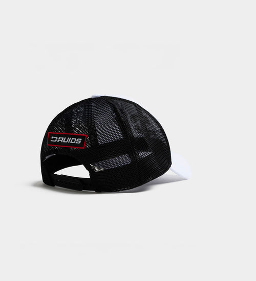 KIDS PLAYERS D CAP - WHITE/BLACK