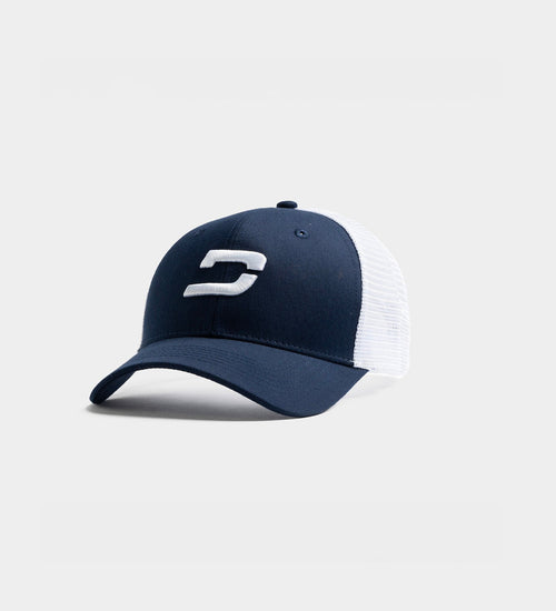 KIDS PLAYERS D CAP - NAVY/WHITE