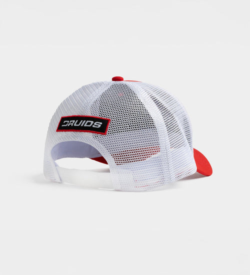 PLAYERS D BADGE CAP - RED / WHITE